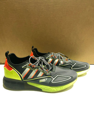 Adidas Iron Man Shoes ZX 2K Boost Mens 12.5 MarveI Stark Sneakers Trainers