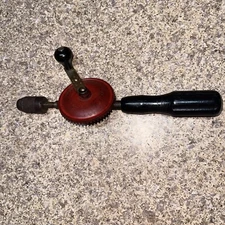 Vintage Millers Falls No. 2500C Hand Drill (Egg Beater Style) 11.5” L