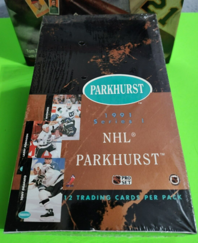 1991 PARKHURST NHL HOCKEY Series 1  Factory Sealed Wax Box 36 Packs, Great One! - Picture 1 of 2