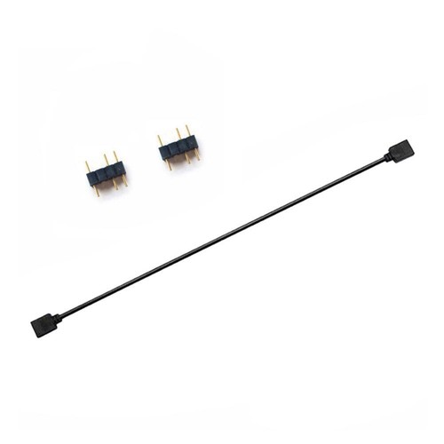 30cm 1 to 1 Motherboard AURA RGB Extension Cable for ASUS/MSI/ASROCK (5V 3Pin) U - Afbeelding 6 van 7