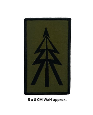 Recce Baum Aufklärungszug Truppe TRF bestickt Aufnäher Patch Abzeichen N-488