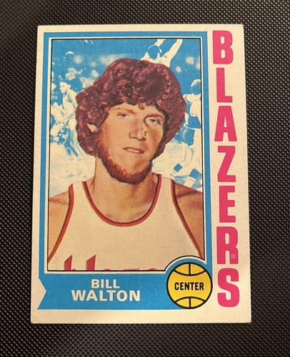 1974-75 Topps #39 Bill Walton RC Rookie Card Portland Trail Blazers HOF