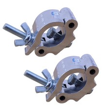 2 PCS Heavy Duty Truss Clamp 1102lb Aluminum Alloy Stage Light Coupler