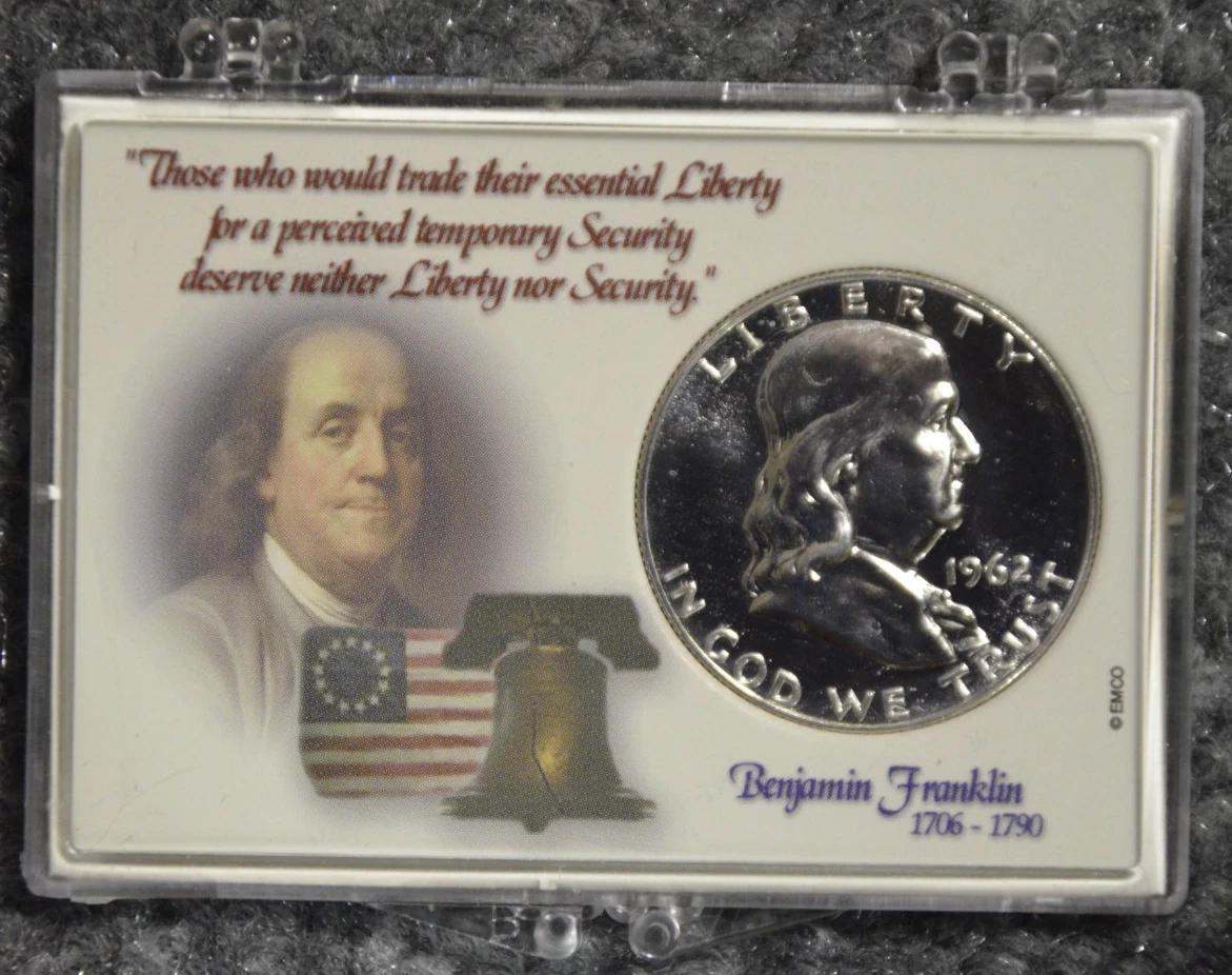 Uncirculated U.S. Mint Certified Franklin US Half Dollars (1948