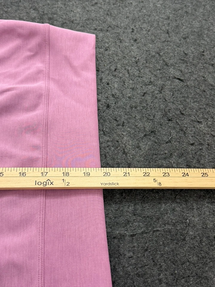 Lululemon Softstreme Идеально Негабаритный Укороченный Экипаж Размер 6 Фиолетовый Топ W3GL9S - Изображение 4 из 4