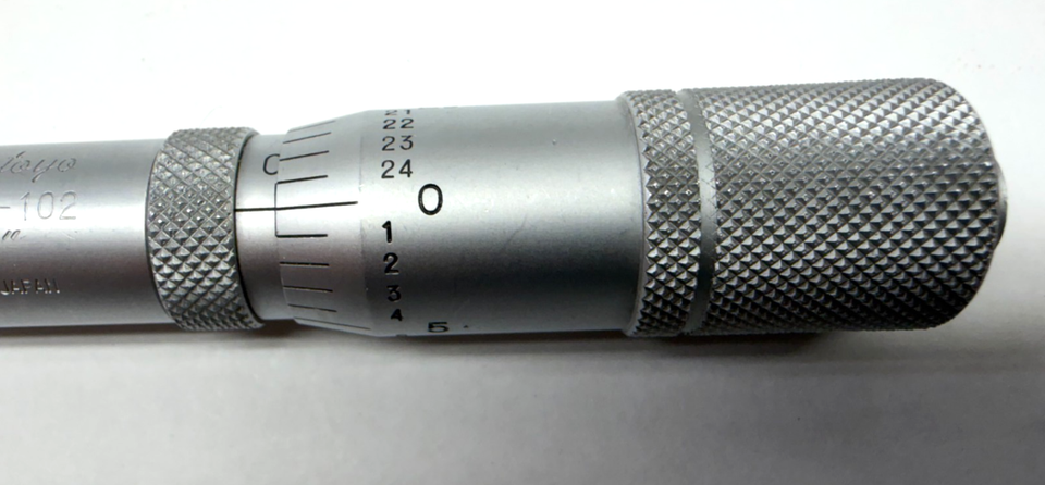 Mitutoyo 146-102 Groove Micrometer 0-1