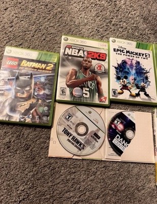 Xbox Games 360 & Live Lot