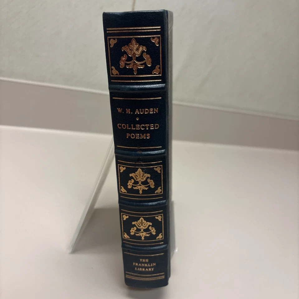 Franklin Library Masterpieces Collected Poems of W H Auden NEAR MINT EM - Image 2 of 3