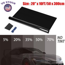 20 X 20ft Uncut Car Window Tint Film Roll 5-35 Vlt For Car Home Office Glass 20 X 20ft Uncut Car Window Tint Film Roll 5-35 Vlt For Car Home Office Glass