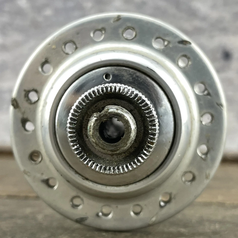 Bujes de brida alta Sunshine Pro-Am de colección 36h delanteros traseros 123 rueda libre Japón años 70 Foto 4 de 4