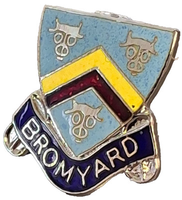 Bromyard Town kleine Pin Anstecker Herefordshire