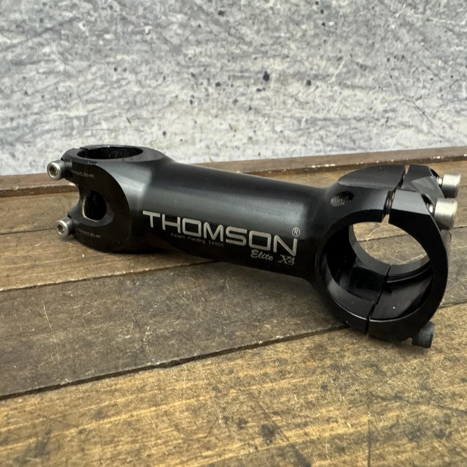 Thomson Elite X4 Bike Stem 120mm 0 Deg 31.8mm 1-1/8 Black USA MTB Road - Image 3 of 4