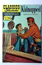 Classics Illustrated #46 (1970) Gilberton Kidnapped 1st Print Comic Book