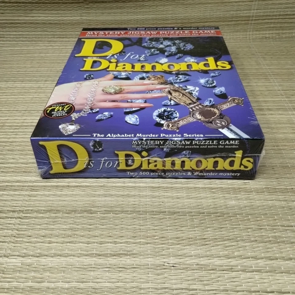 D is for Diamonds TDC Mystery Puzzle Series, Factory Sealed New - Image 4 of 4
