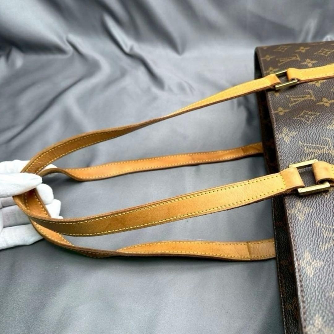 LOUIS VUITTON Luco Tote Bag Handbag M51155 Monogram Brown Women's Auth thumbnail 8