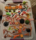 Lot Of 80+ Vintage TMNT Mutant Ninja Turtles Accessories/weapons/pizzas