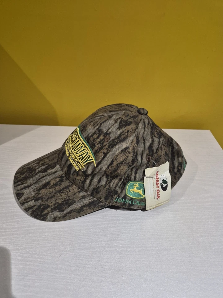 Mossy Oak Camo Deere Hunter baseball cap VGC - Image 2 of 4