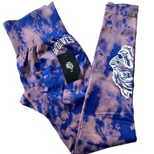 Darc Sport SHE Everson Seamless Leggings Pale Moonlight Marble Wolf Small NEW