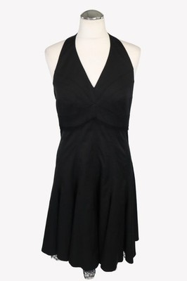 Karen Millen Damen Kleid Gr. 40 (UK 14) Schwarz A-Linie Dress
