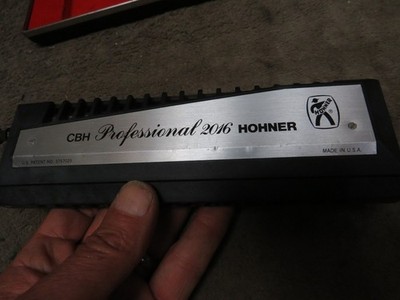 HOHNER Professional 2016 CBH Chromatic Harmonica with Case Musical
