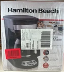 New Sealed 46299 46299J Hamilton Beach Programmable 12 Cup Coffee Maker Machine