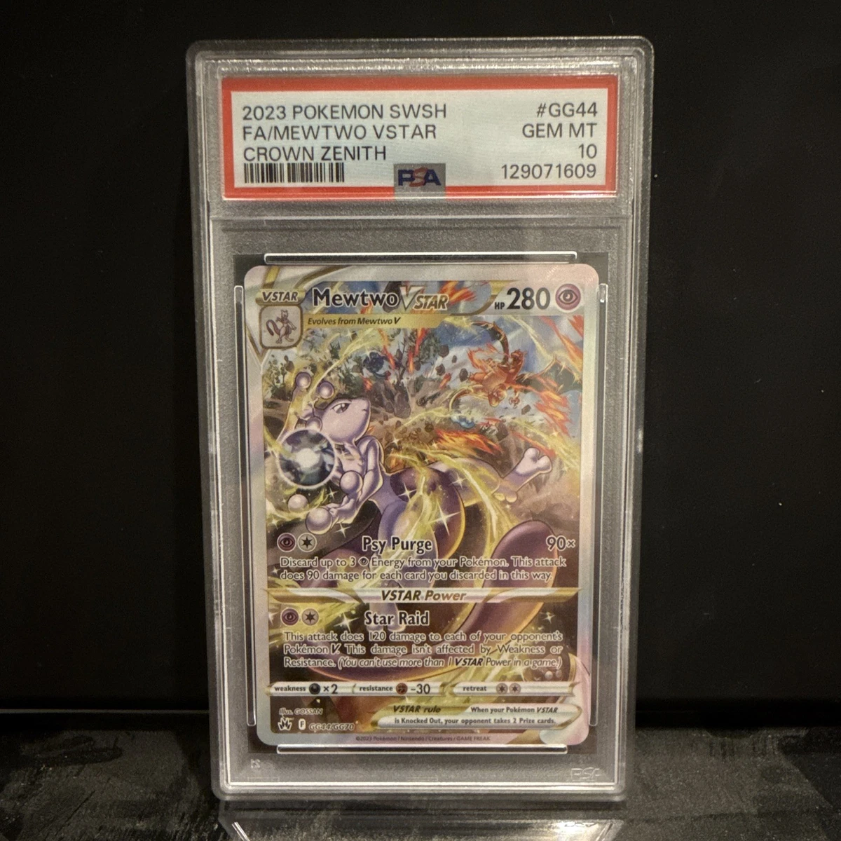 mew 2 pokemon card value Buy Mewtwo Holo Rare | Crown Zenith the trusted official grading guarantees its condition Ultra Rare Pokmon Mewtwo Individual