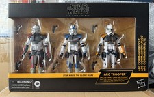 Hasbro Star Wars Black Series ARC Clone Trooper Battle 3-Pack Havoc Colt Blitz