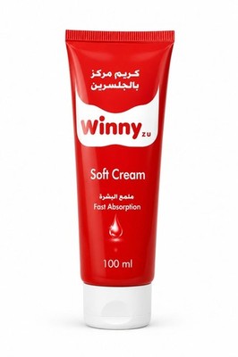 Winny Soft Cream with Glycerin (100 ml), Fast Absorbing Moisturizer