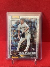 2026 Topps Series 1 Celebration Jacob Misiorowski RC Confetti Foil #10 Brewers