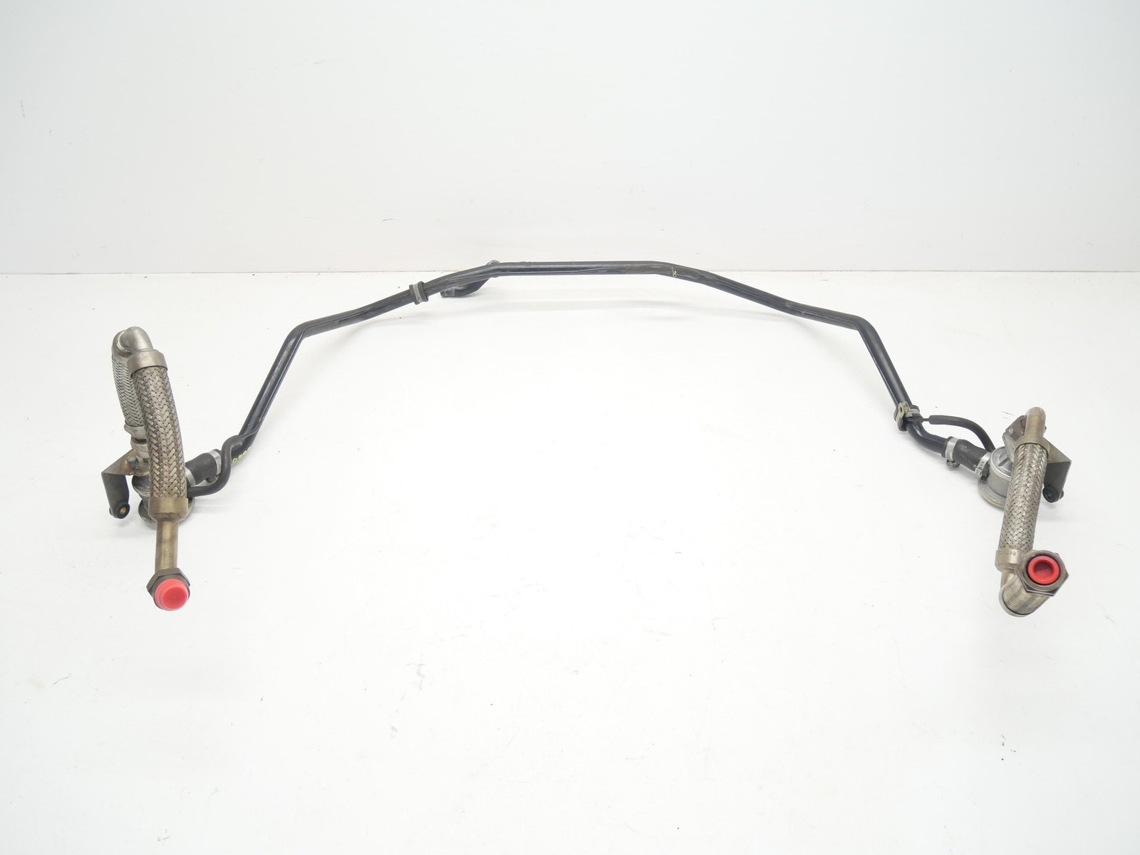 2001 Ferrari 360 Spider Secondary Air Valve EGR Tube Line Pipe Assembly Pair OEM