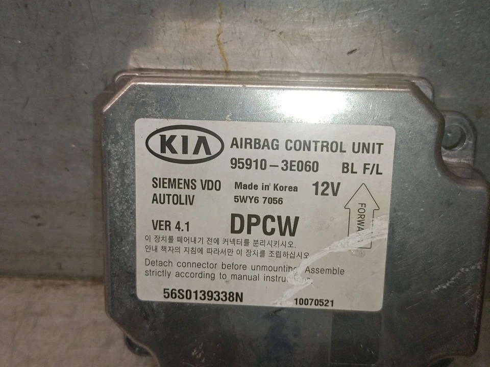959103E060 CENTRALINA  / 5WY67056 SIEMENS VDO / 5331217 PER KIA SORENTO I JC 2 - Immagine 4 di 4