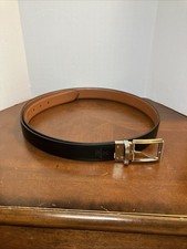 Men  s Reversible Leather Black  Brown Belt Size XL 42-44 