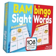 Sight Word Bingo Game Level 1 and 2 - Educational Games Sight Words Level 1-2