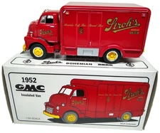 First Gear 1952 GMC Insulated Van Stroh's Bohemian Beer 1:34 DieCast NOS 10-1353