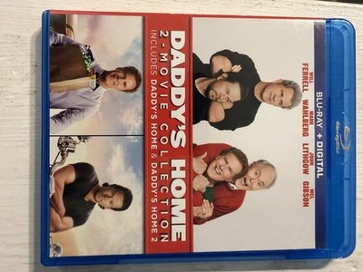 Daddy's Home 2-Movie Collection Blu-ray, Ferrell Wahlberg Gibson Lithgow,