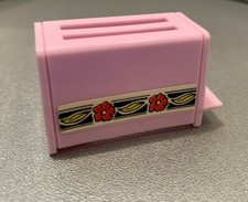 1994 Barbie Vintage Kitchen Appliance Purple Toaster