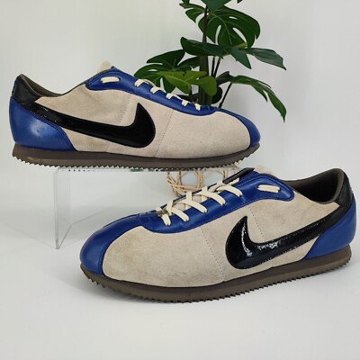 Nike Men’s Vintage id Cortez 72 Ivory Blue Leather NikeiD Size