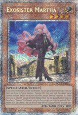Yugioh POTE-EN025 Exosister Martha Starlight Rare 1st MINT