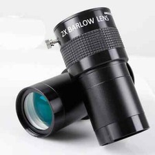 2 inch Metal Multiplier 2X Barlow Mirror M42 Thread for Astronomical Telescope