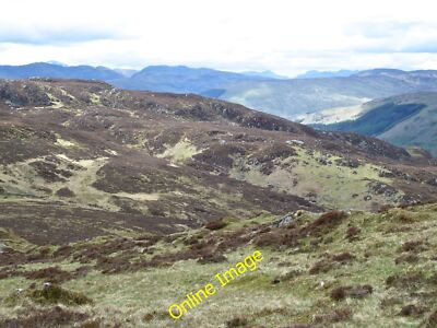 Photo 12x8 Eastern slopes of Am Bioran St Fillans From the ridge. c2013