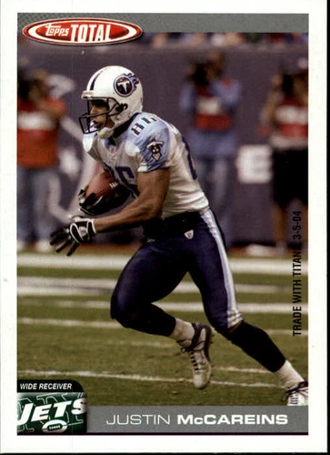 2004 Topps Total Justin McCareins #112