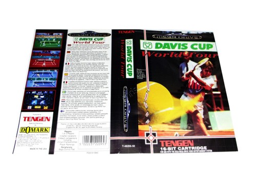 SEGA MEGA DRIVE : DAVIS CUP World Tour NEUF /NEW