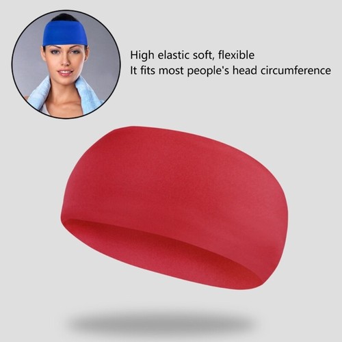 Sport Headbands for Women Men Sports Yoga Running Elastic Headbands Sweatbands - Picture 4 of 20