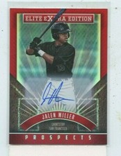 JALEN MILLER 2015 Panini Elite Extra Edition Prospects Auto Autograph #96