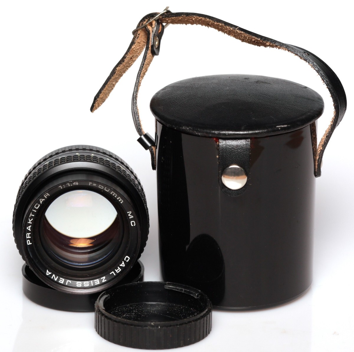 Carl Zeiss Jena MC Prakticar (Pancolar) 50mm F1.4 PB & EF mount