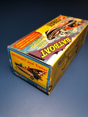 A Corgi Toys 107 Batboat and Trailer' Diecast Model A Corgi Toys 107