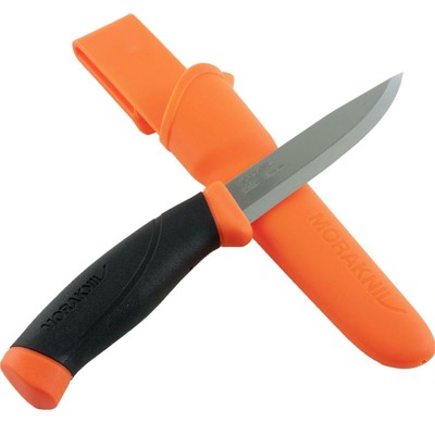 Swedish knife Mora 8.5'' MoraKniv companion stainless steel Bushcrafters Orange