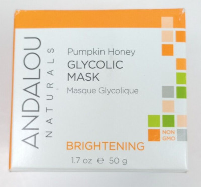 Andalou Naturals Brightening Pumpkin Honey Glycolic Mask 1.7 fl oz (50ml)