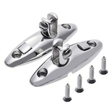 Boat Bimini Top Quick Release Swivel Hinge Deck side mount Stainless Steel 2 pcs