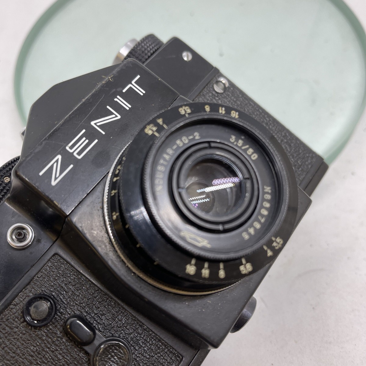 ZENIT 12 XP 35mm Film SLR M42 Screw Mount Manual Camera + INDUSTAR